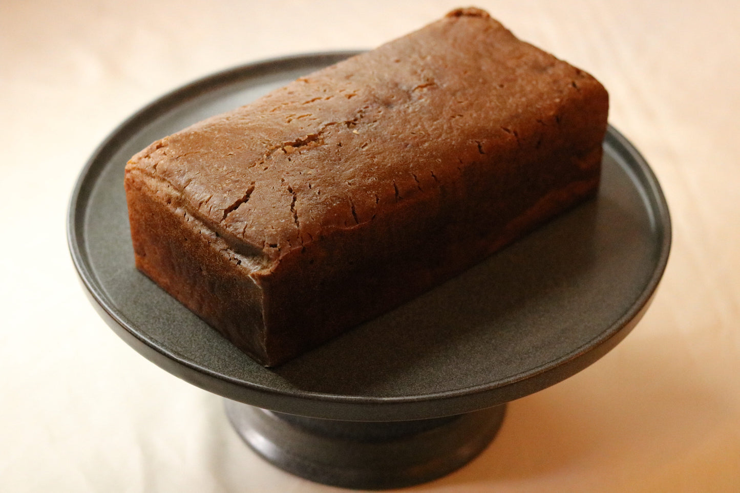 Gluten-free rice flour bread (chocolate)