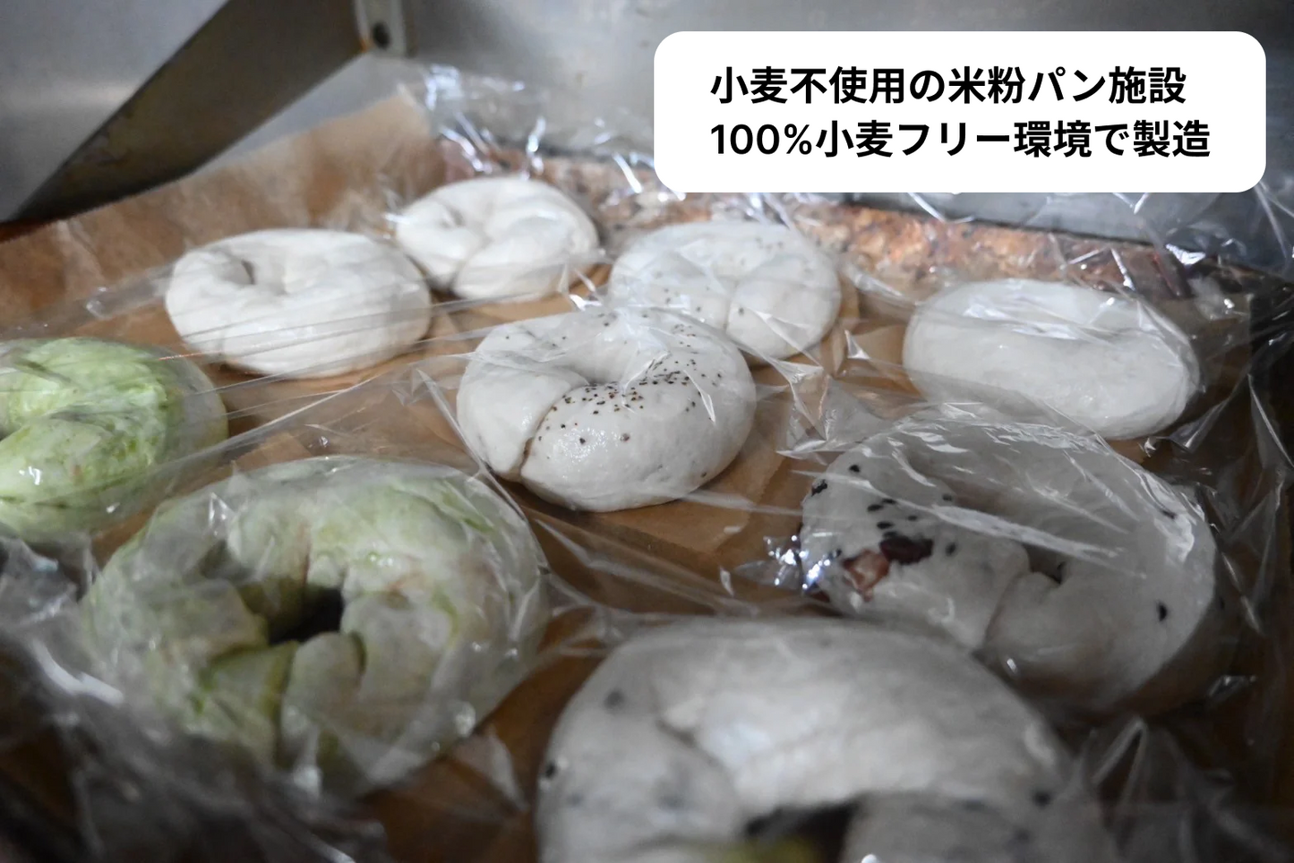 Gluten-free rice flour bagel (plain)