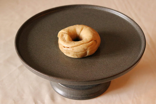 グルテンフリーの米粉ベーグル（くるみといちじく）